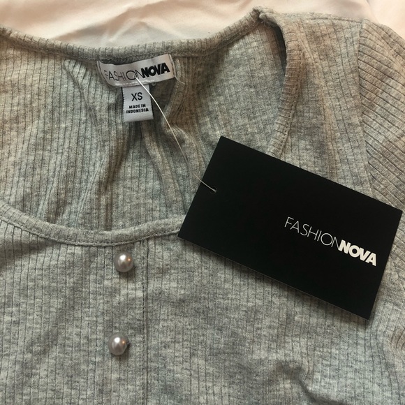 Button On Down Ripped Tee - Picture 2 of 5